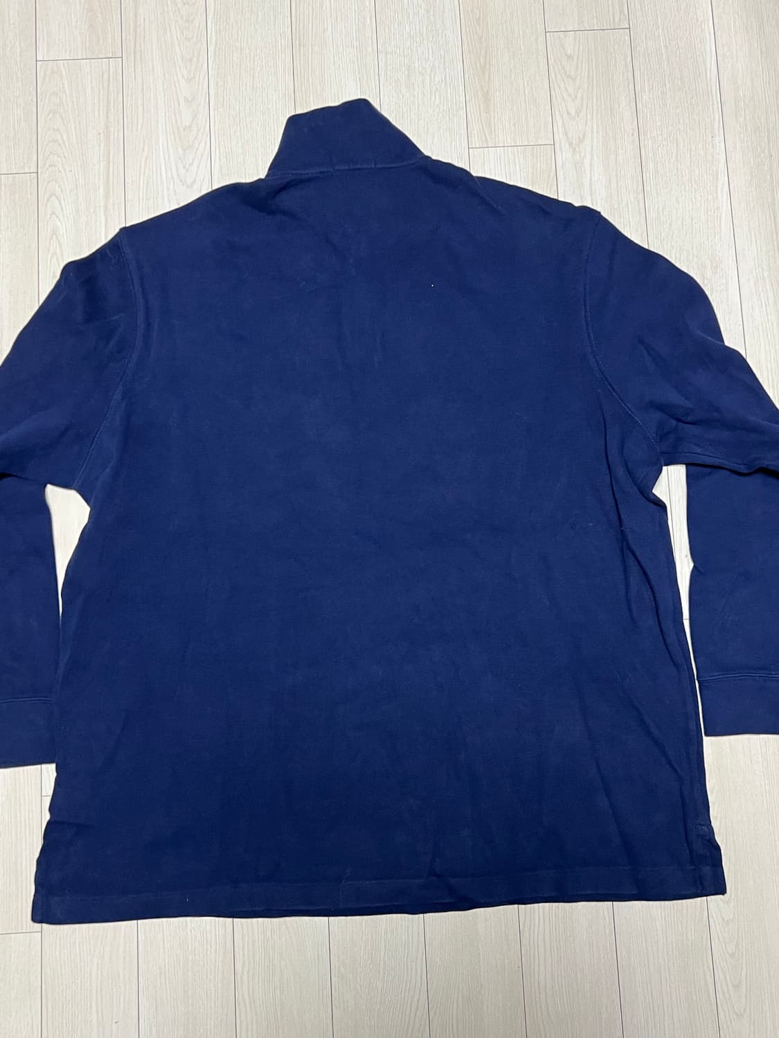 90s폴로랄프로렌포니로고코튼니트반짚업 XXL 상품이미지5