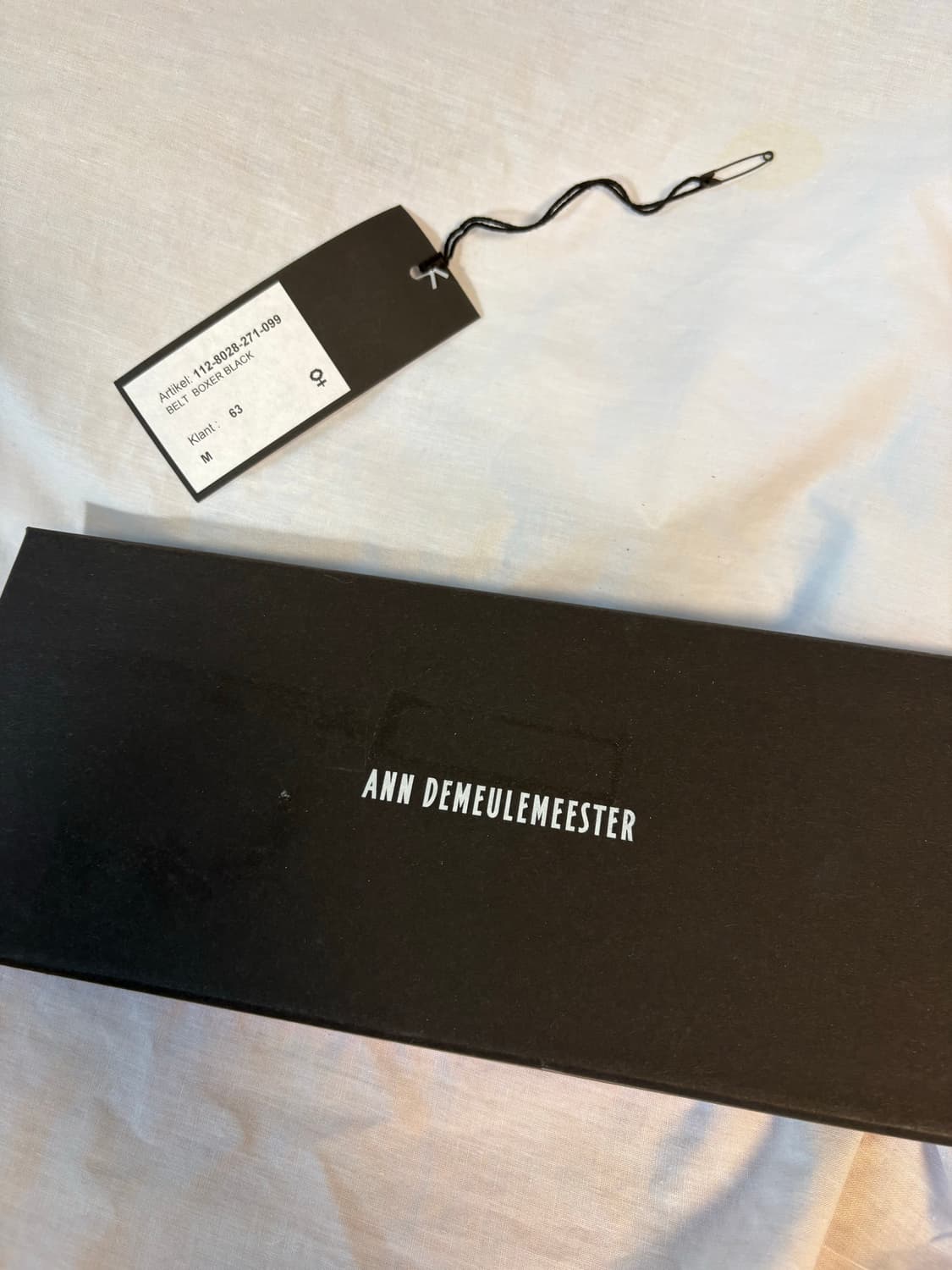 앤드뮐미스터 11fw 페더 벨트 상품이미지7