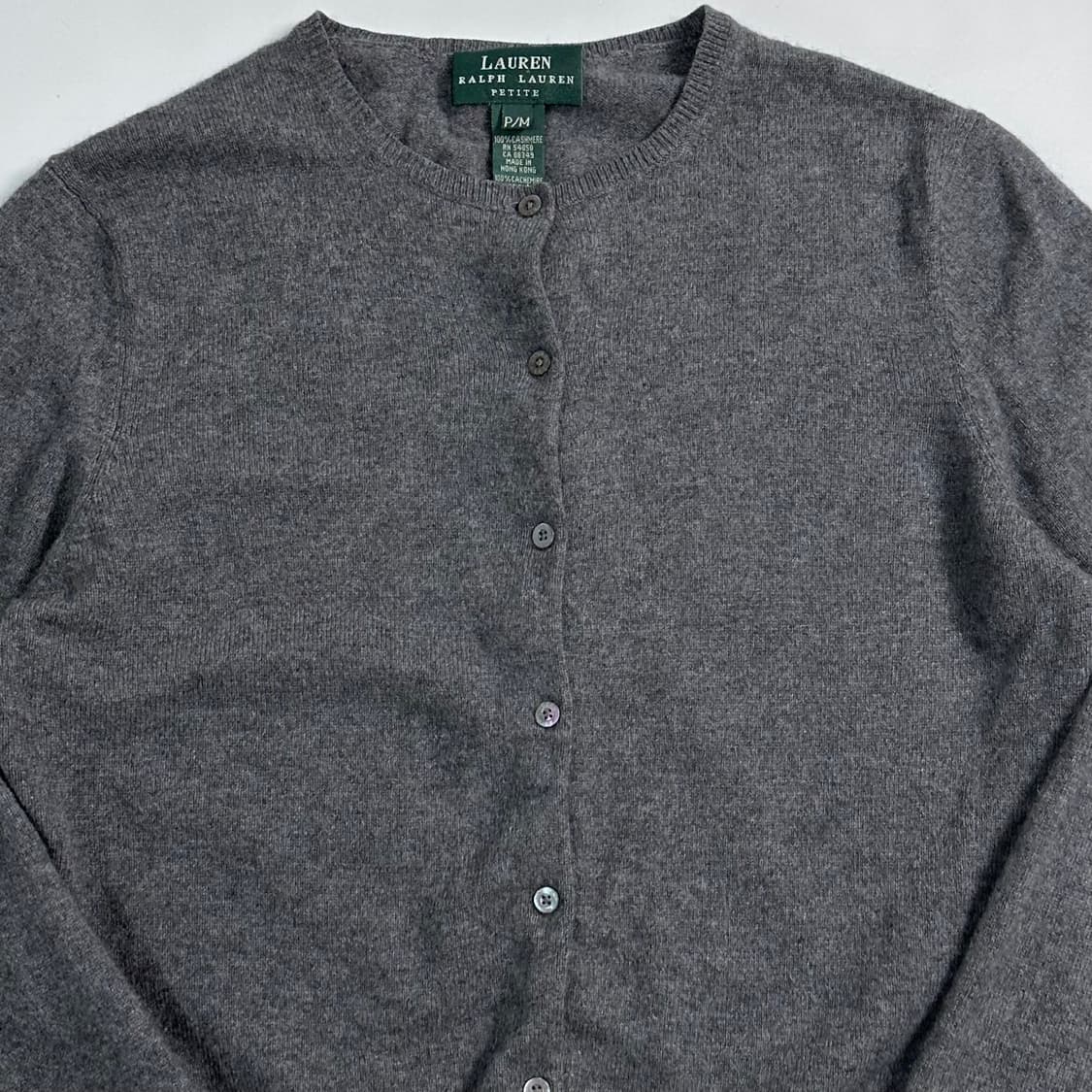 로렌 랄프로렌 캐시미어 유넥 가디건 상품이미지2