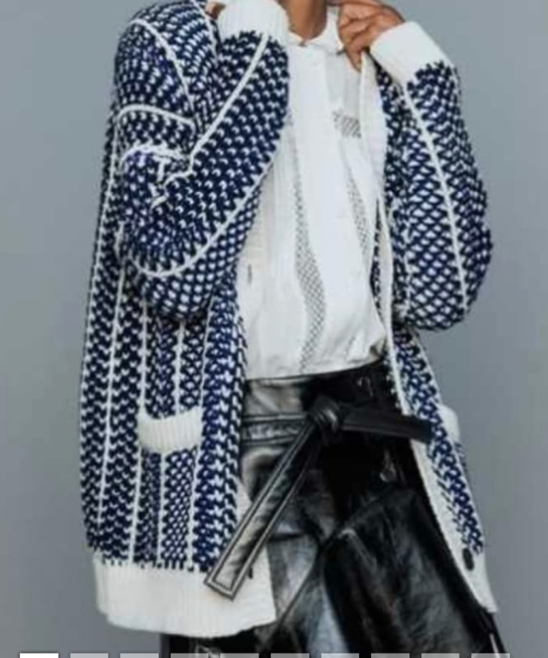 마쥬 울 니트가디건 상품이미지2