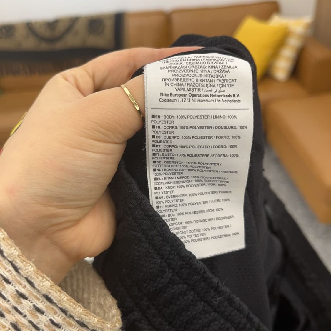 나이키 올드스쿨 T90 인터밀란 100주년 축구 트랙팬츠 M C06509 상품이미지6