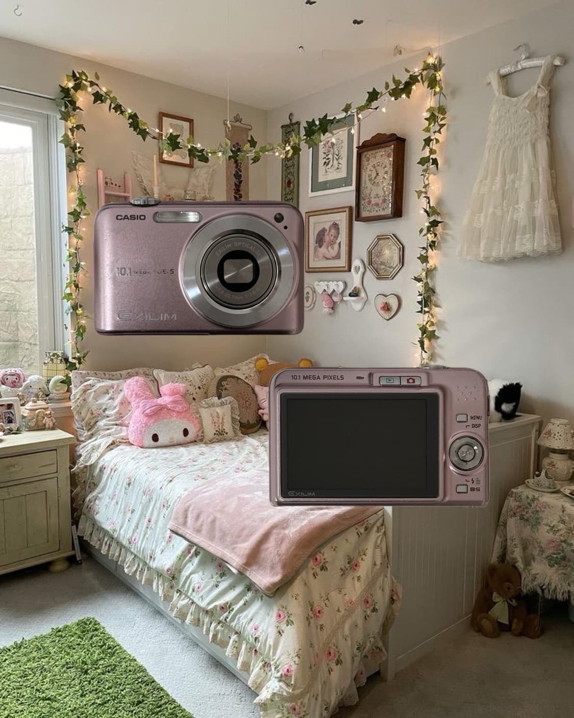 카시오 엑슬림 z1050 핑크 상품이미지1