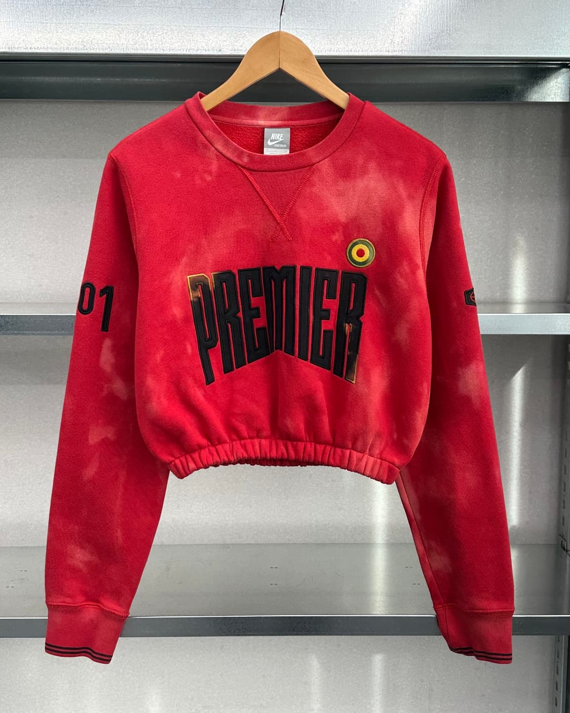 (WOMEN)나이키 크롭 맨투맨-M1457 상품이미지2