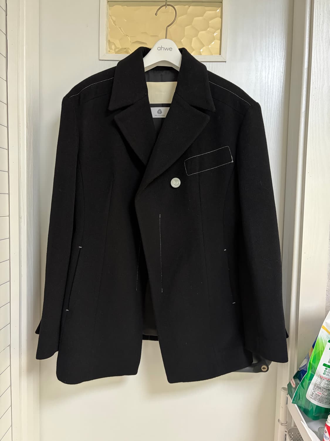 ahwe 아위 오드리 자켓 블랙 상품이미지3