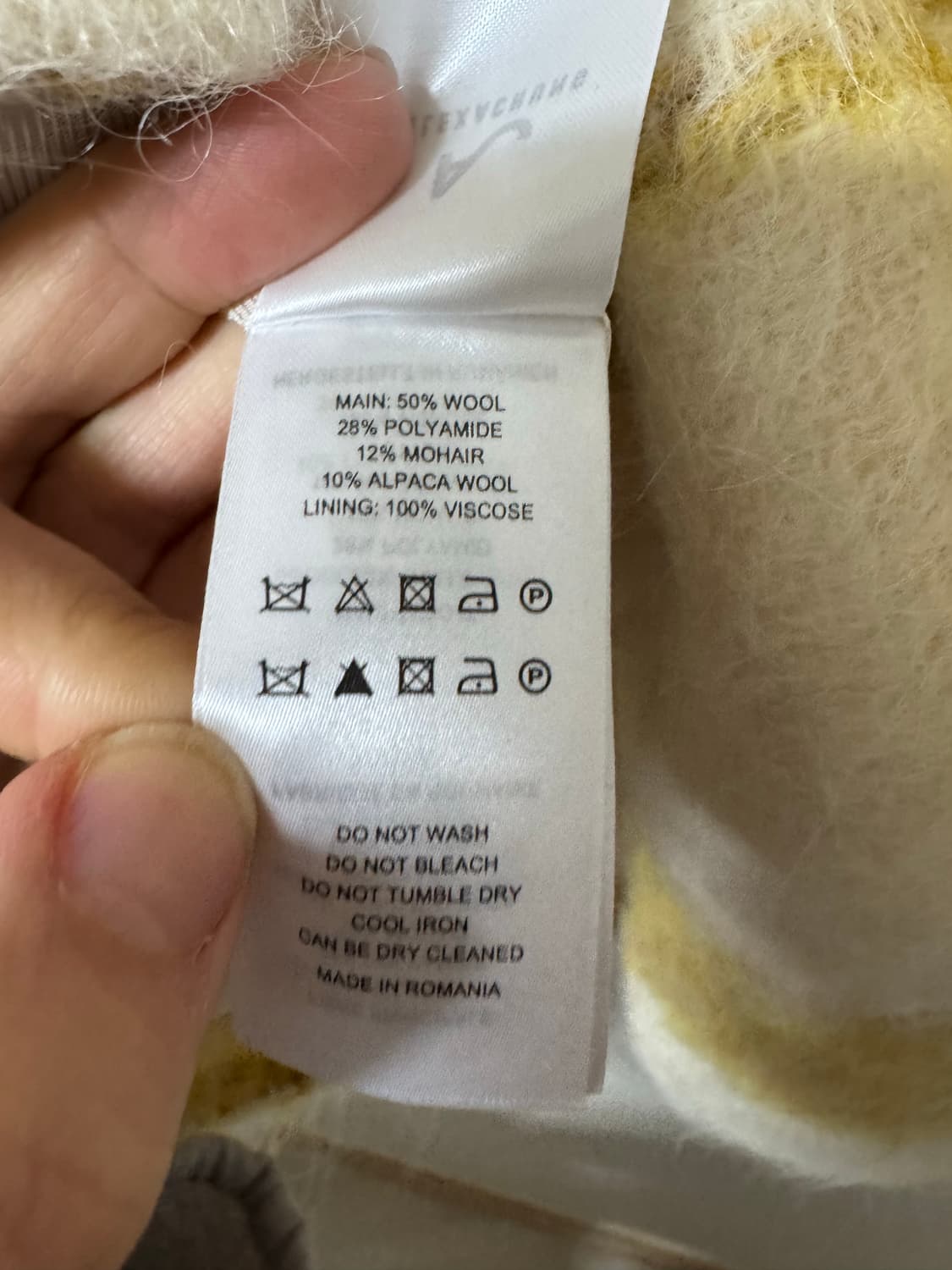 Alexa chung 알렉사청 알파카 울 스커트 상품이미지6