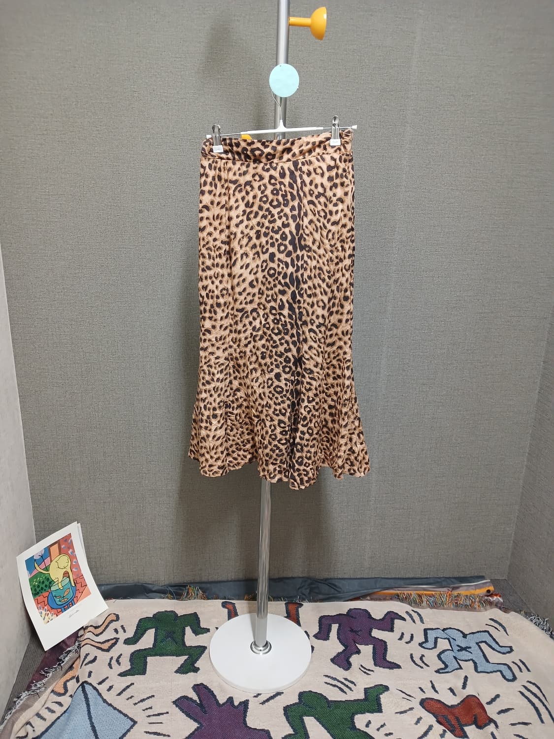 Kobe lettuce 호피 롱스커트 상품이미지1