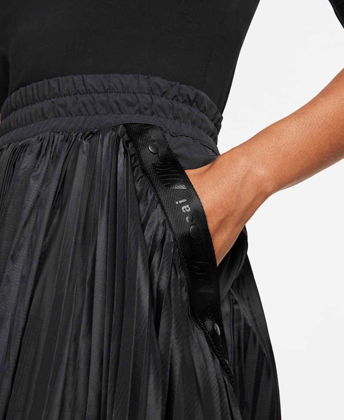 새상품) NIKE x SACAI 나이키 x 사카이 콜라보 한정판 플리츠  상품이미지4