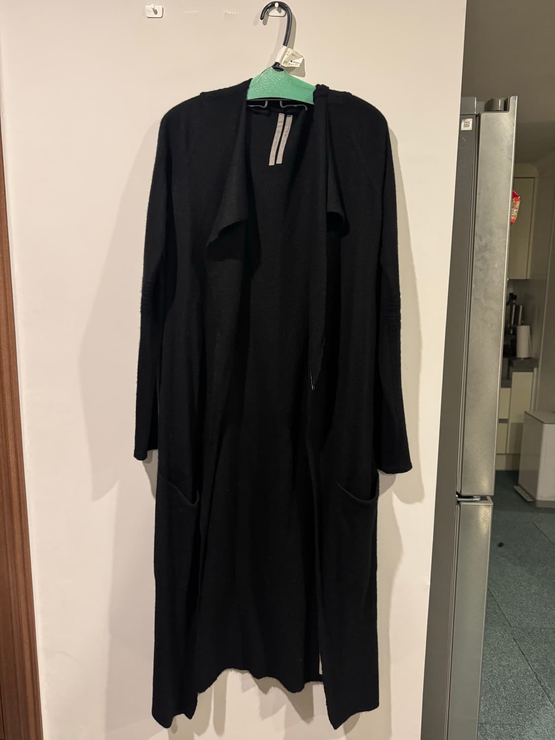 릭오웬스 캐시미어 100 롱 가디건  상품이미지1