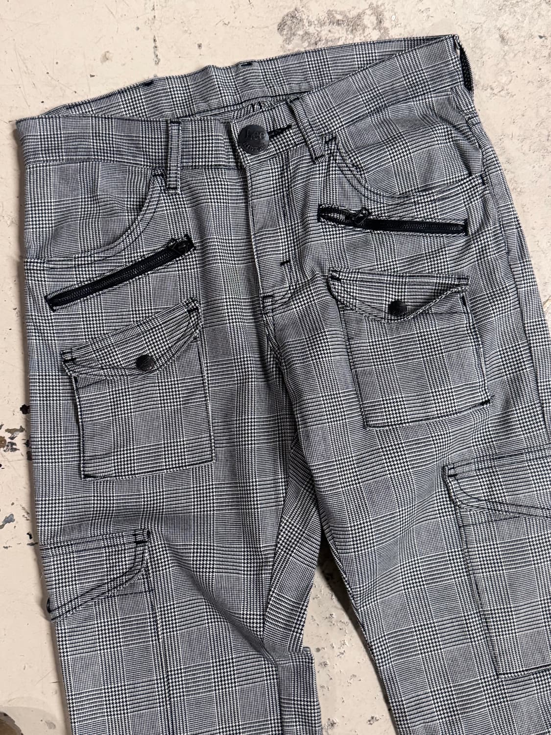 Lee 리 멀티포켓 신치백 체크 카고팬츠  상품이미지6