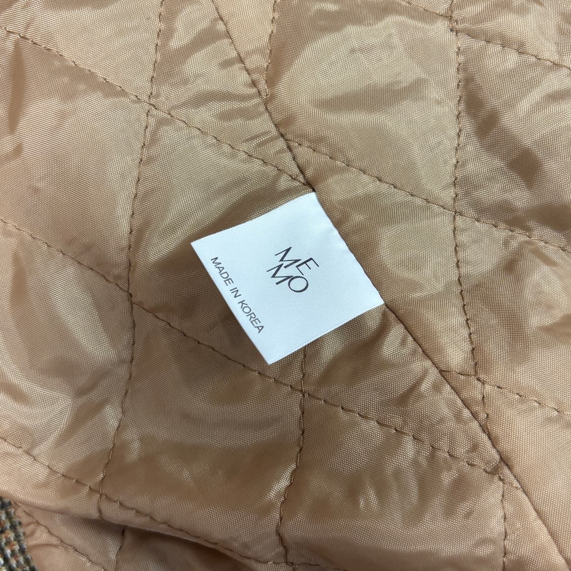 [FREE] 메모 여성 오버핏 베이지 울 블레이저 상품이미지4