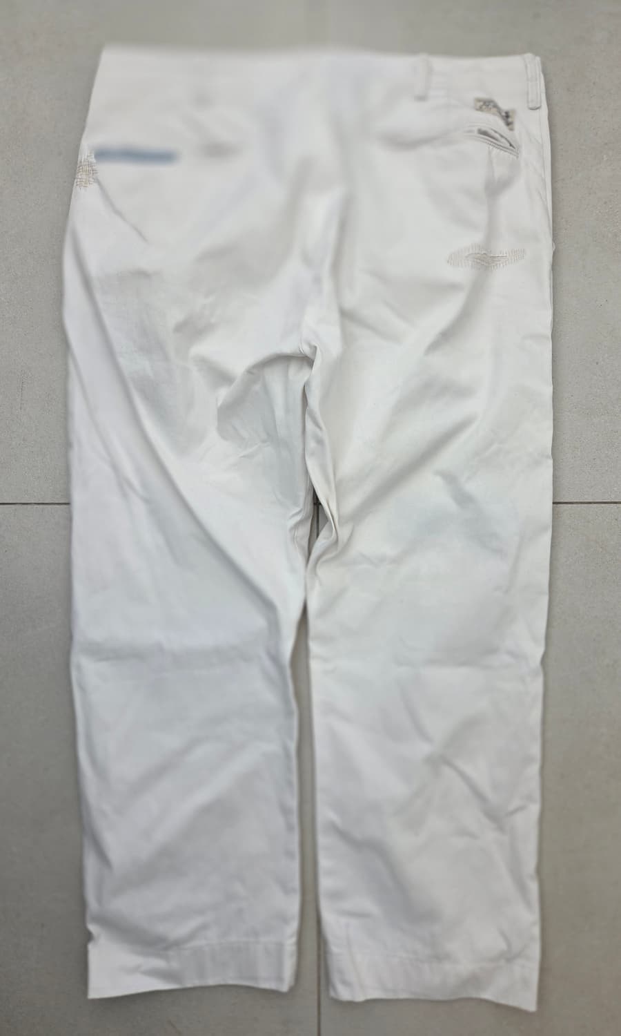 폴로 랄프로렌 디스트레스트 화이트 팬츠 상품이미지6