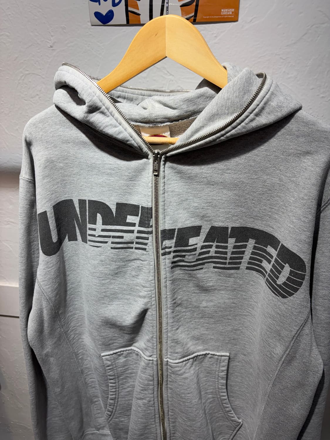 00s 마스터피스X언디핏 콜라보 풀오버 후드집업 자켓 상품이미지3