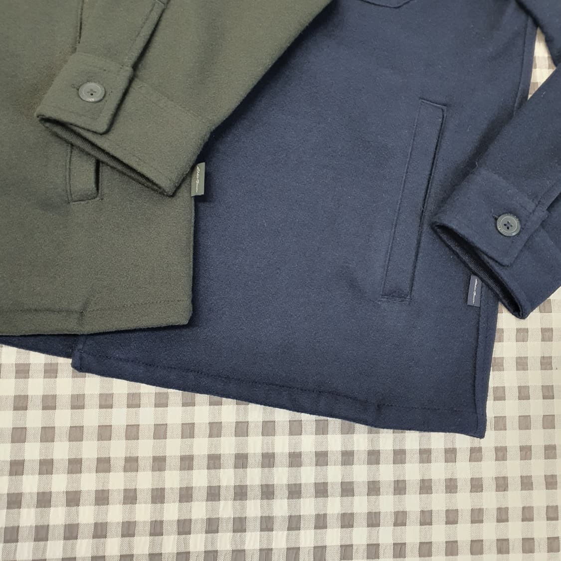 에디바우어 셔츠형 자켓 남자95 (2벌같이) 상품이미지5