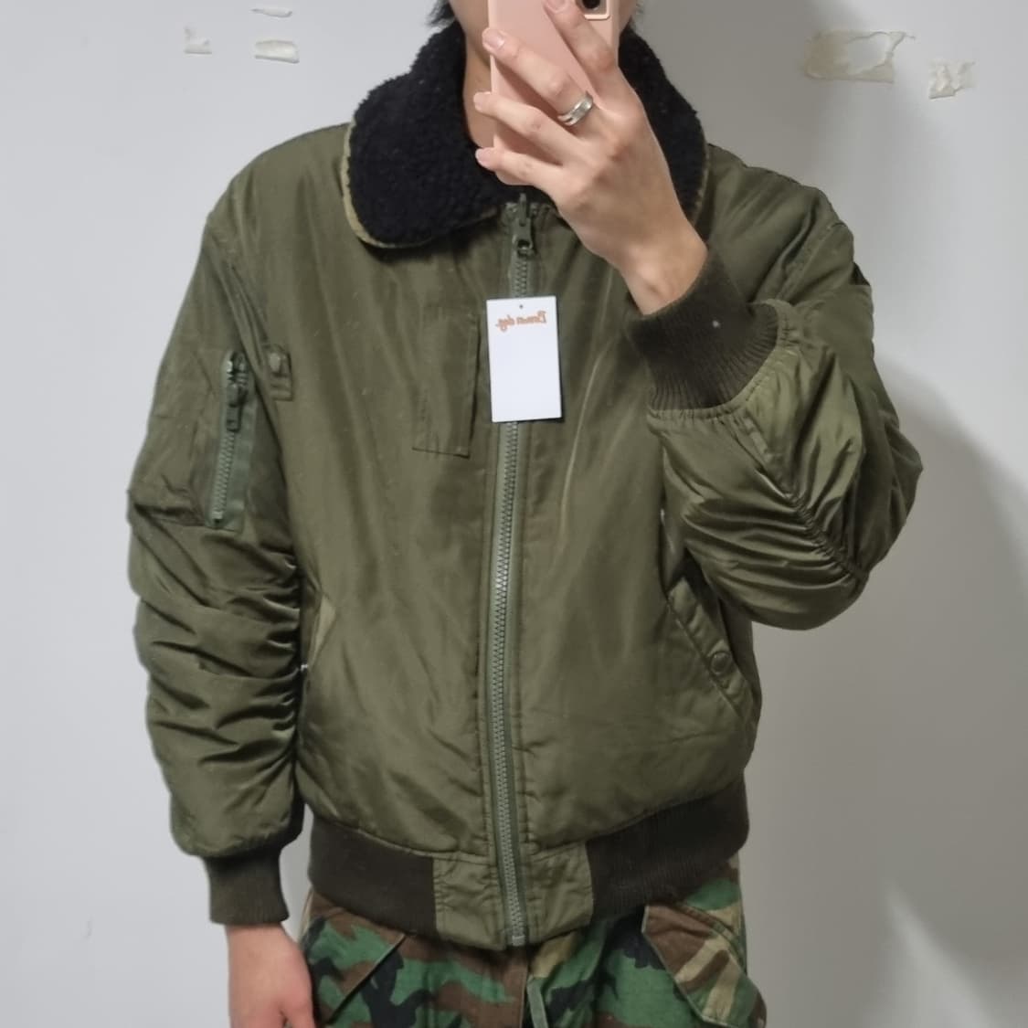 리버시블 플리스 항공점퍼  상품이미지5