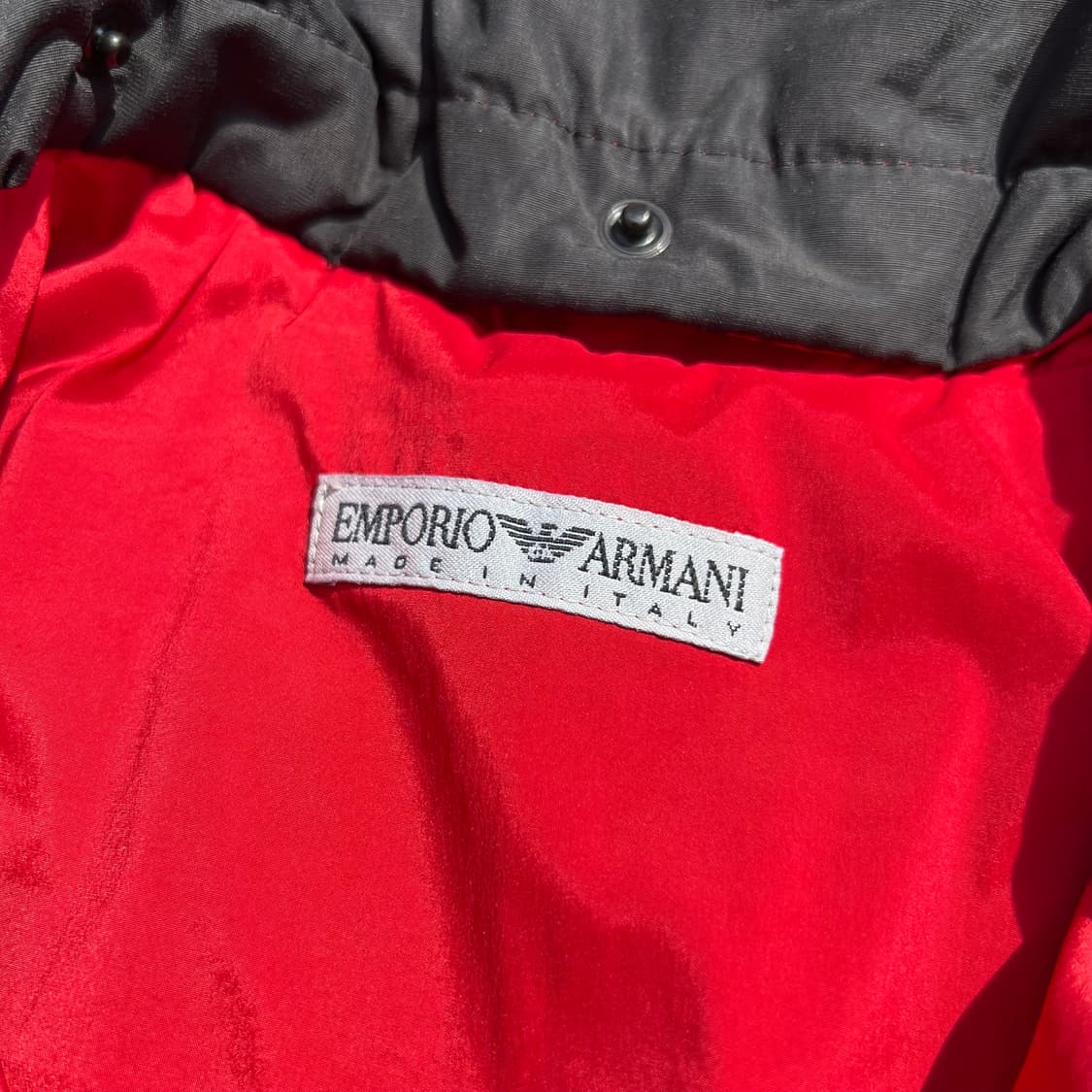 1980‘s Emporio Armani 풀오버 패디드 자켓 상품이미지8