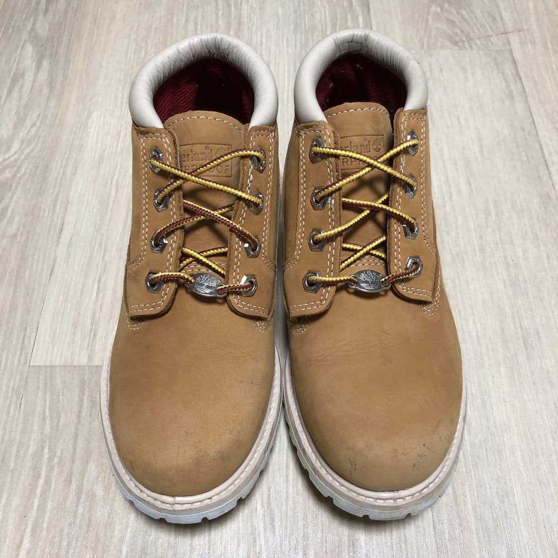 (235) 팀버랜드 Timberland 4홀 넬리 처카 부츠 위트 브라운 상품이미지9