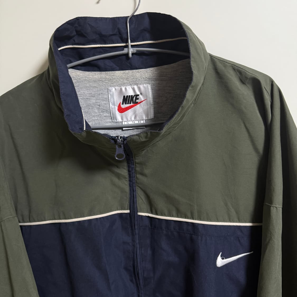 나이키 배색 바람막이 (황금사이즈+상태굿) 💙💚 상품이미지2