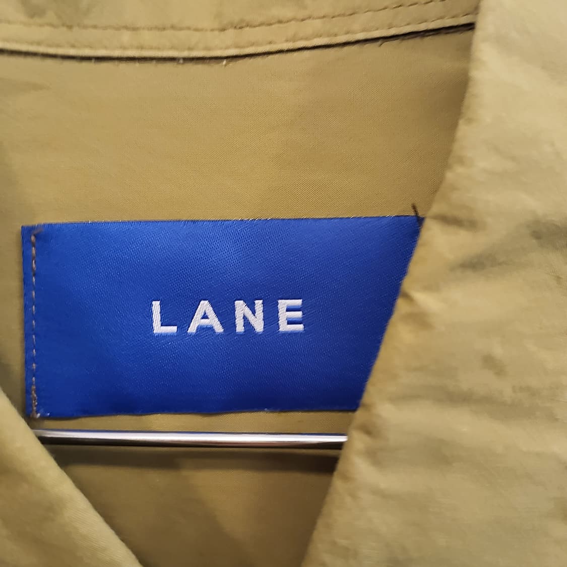 레인 오버핏 카키 셔츠 상품이미지3