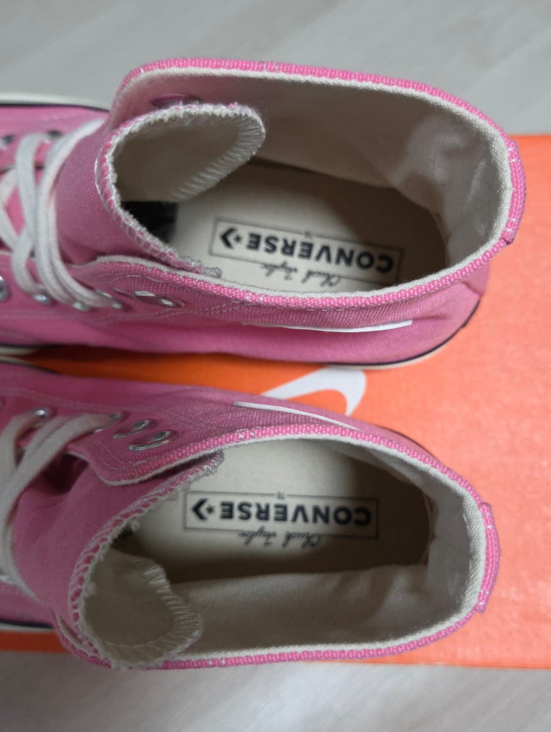 컨버스 척70 하이 빈티지 캔버스 핑크 상품이미지5