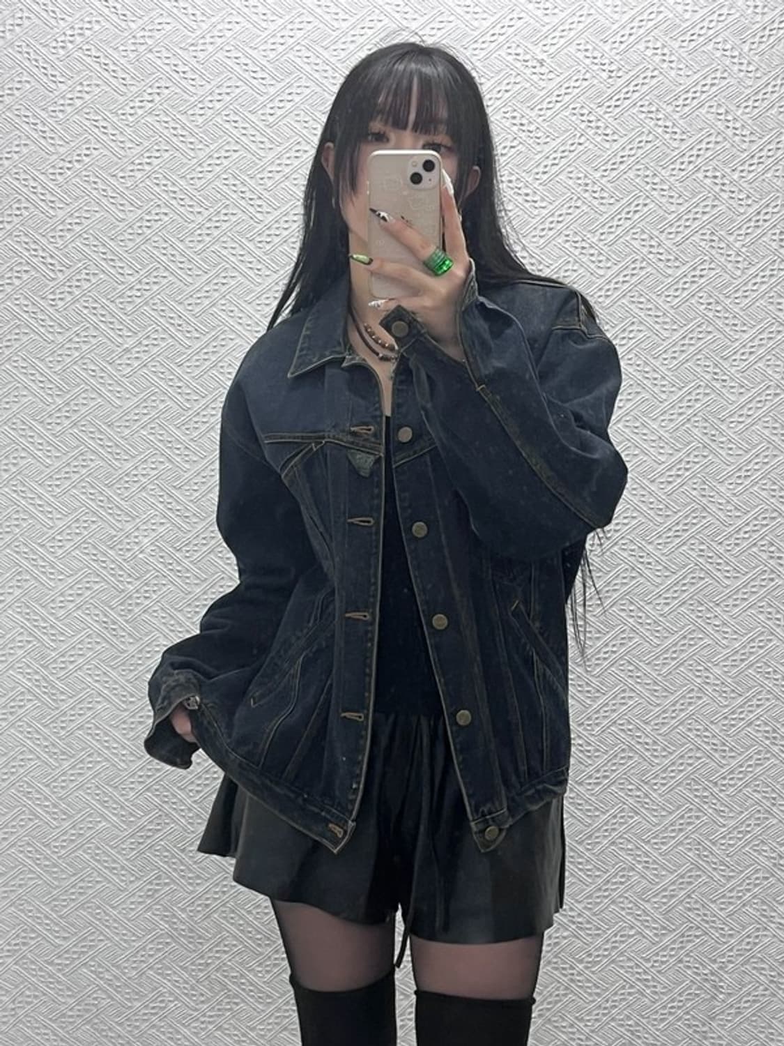 마리테 프랑소와 저버 유니크 절개라인 빈티지 데님자켓 105 C08696 상품이미지1