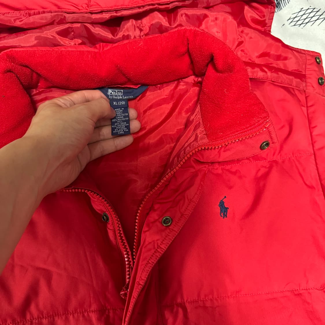 폴로랄프로렌 패딩 XL(20) 실착 남성 95 상품이미지2