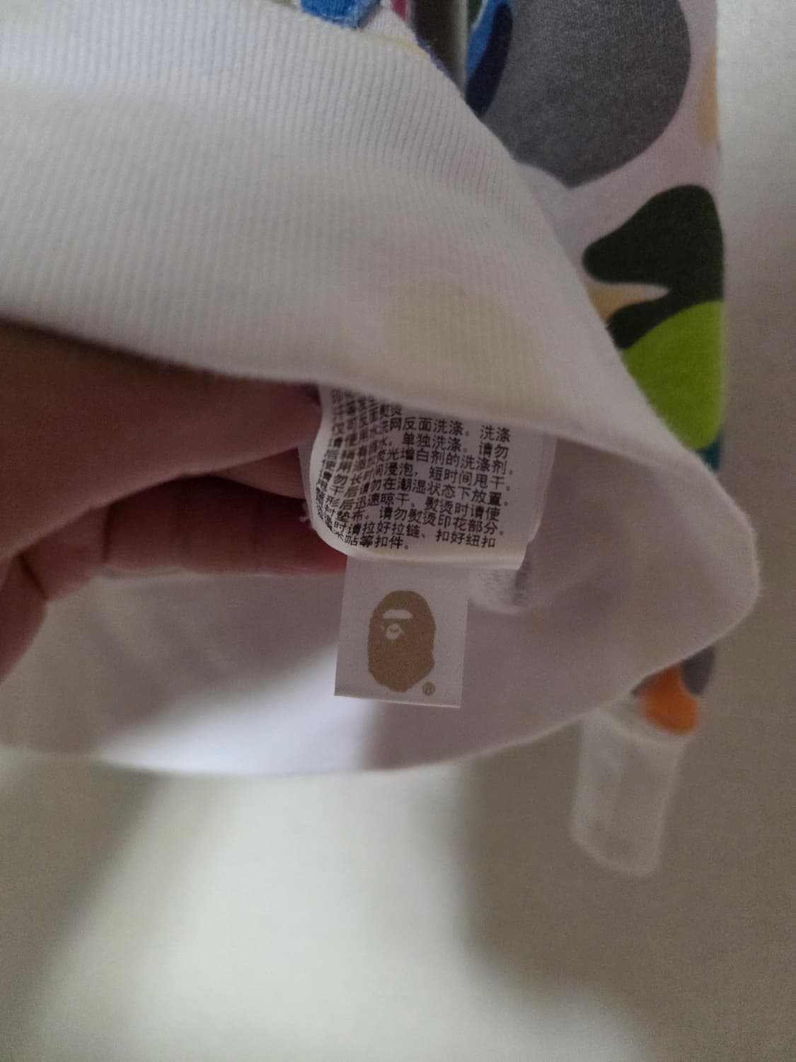 [160, XS] 베이프 멀티카모 샤크 후드집업 키즈 상품이미지8