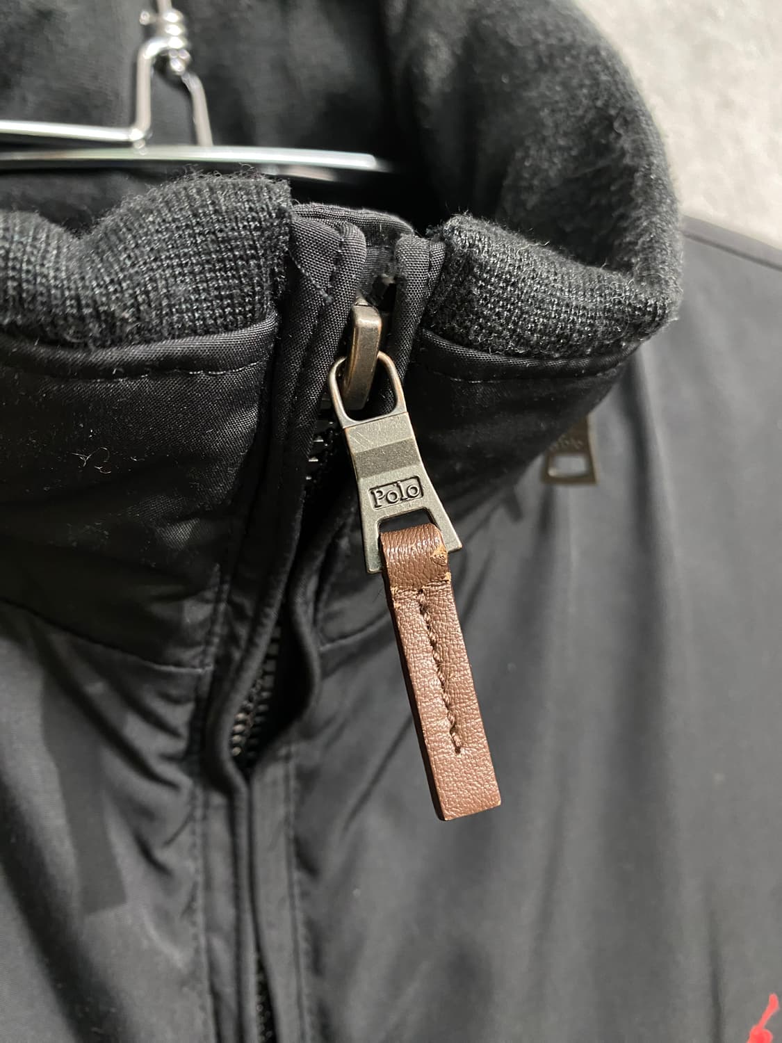 [L] 폴로랄프로렌 블랙 폴리쉘 블루종 자켓 상품이미지4