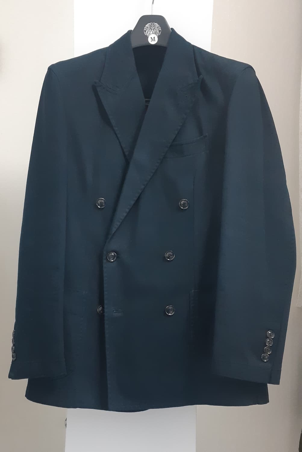 솔티 워시드 더블 브레스티드 자켓 m 상품이미지3