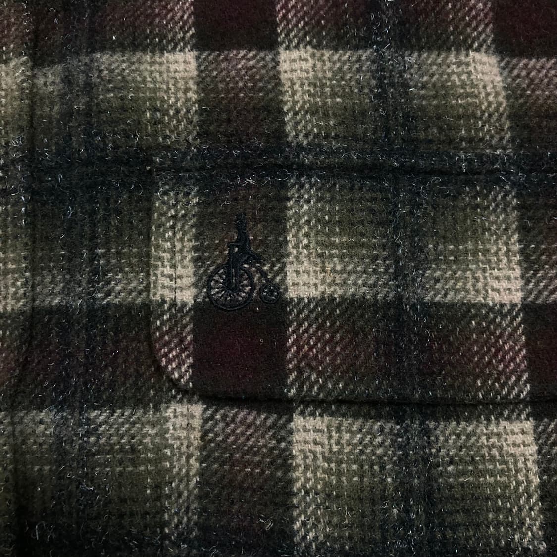 빈폴 체크 패턴 플란넬 셔츠 자켓 상품이미지2