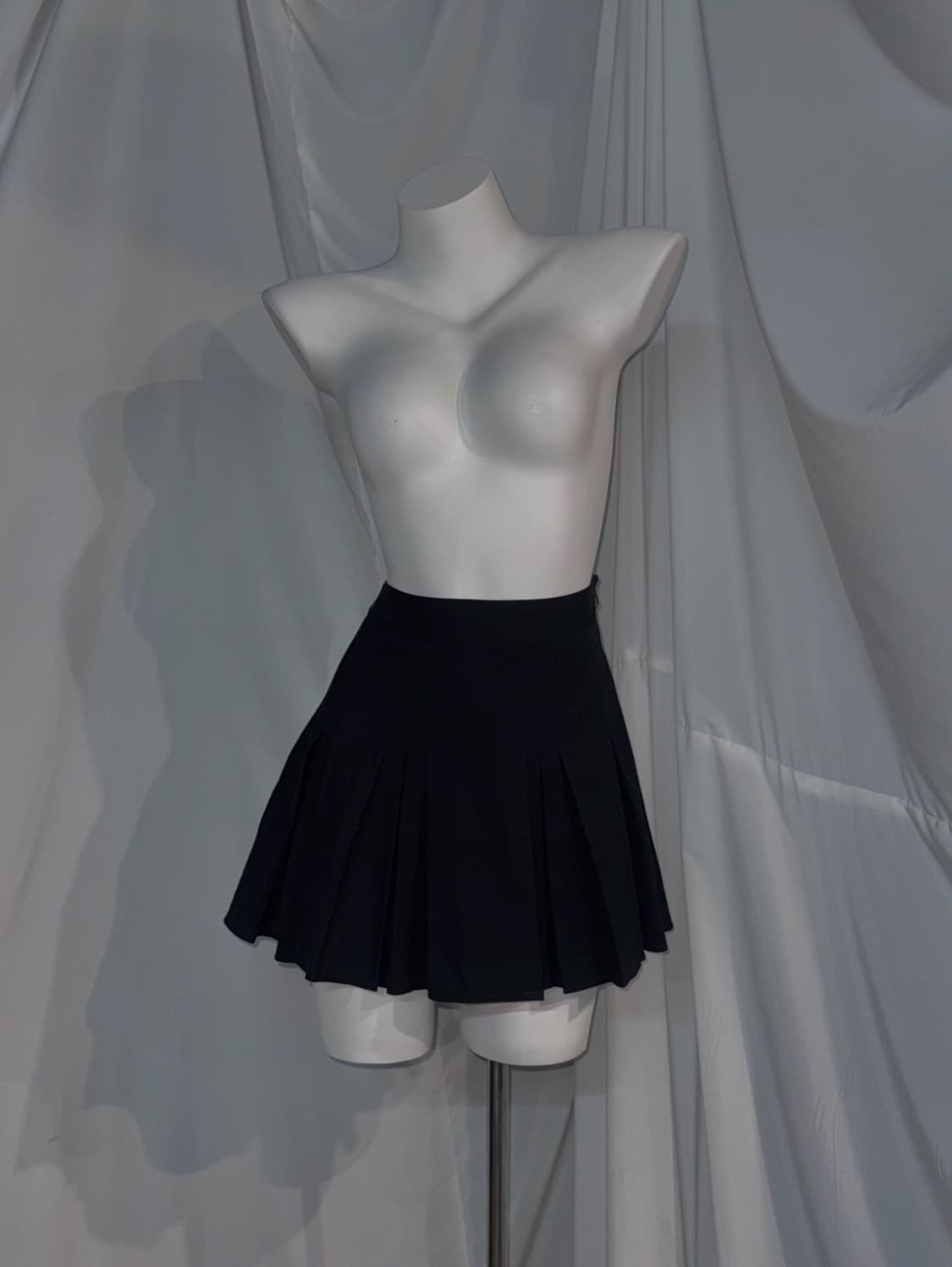 바디라인 레드 체크셔츠 세실맥비 윈터 공겜여주깔 코디세트  상품이미지2