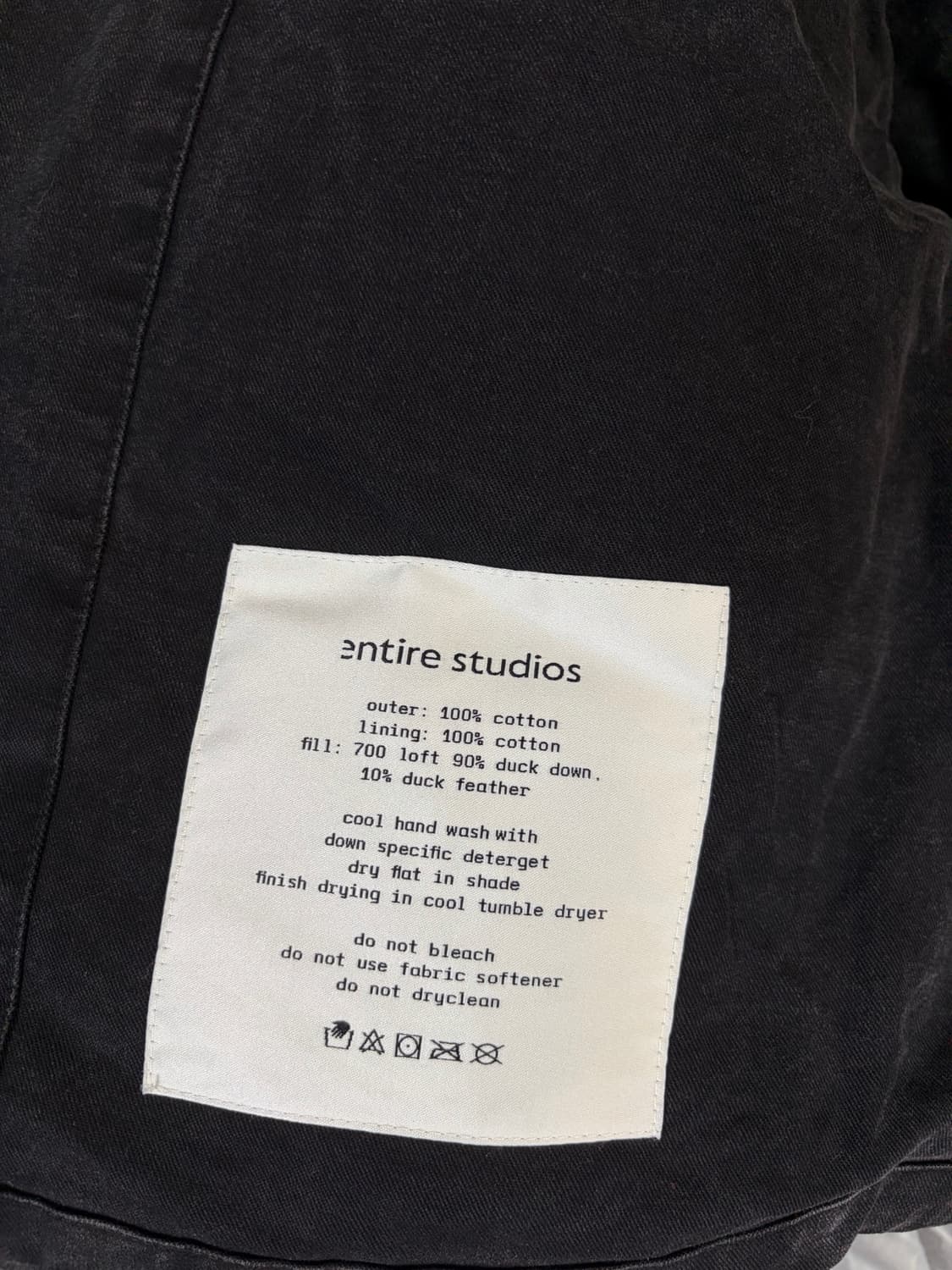 엔타이어스튜디오 패딩 상품이미지7