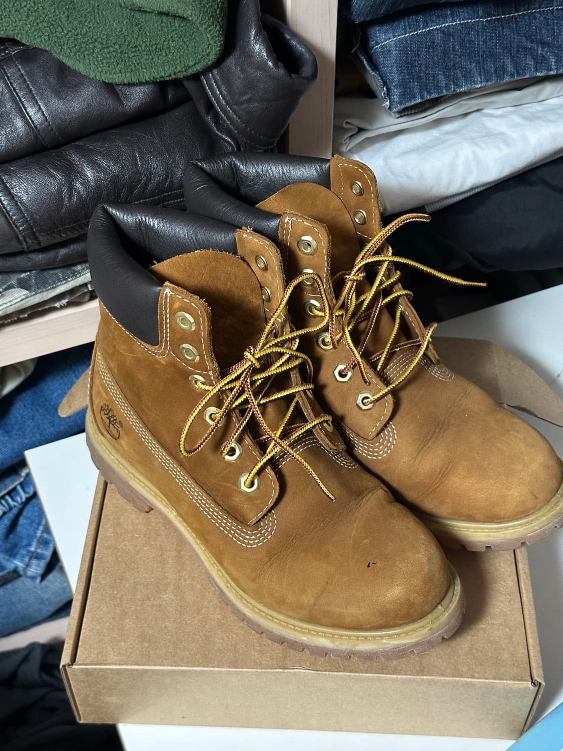 [W250] 팀버랜드 프리미엄 6인치 워터프루프 부츠 위트 상품이미지2