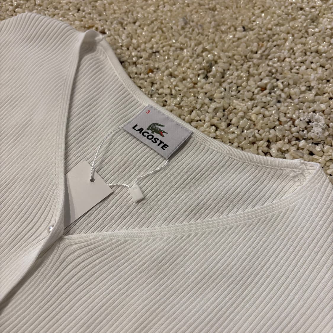 라코스테 칠부 가디건 ☆214 상품이미지3