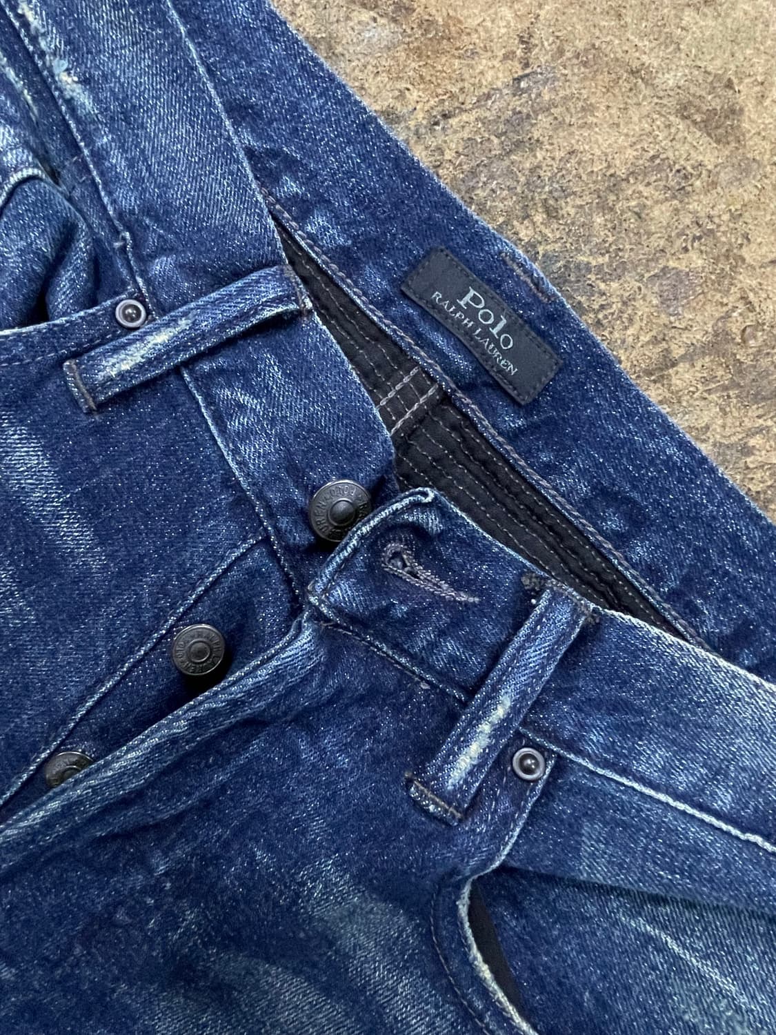 폴로랄프로렌/모토라인 데님청바지 상품이미지3