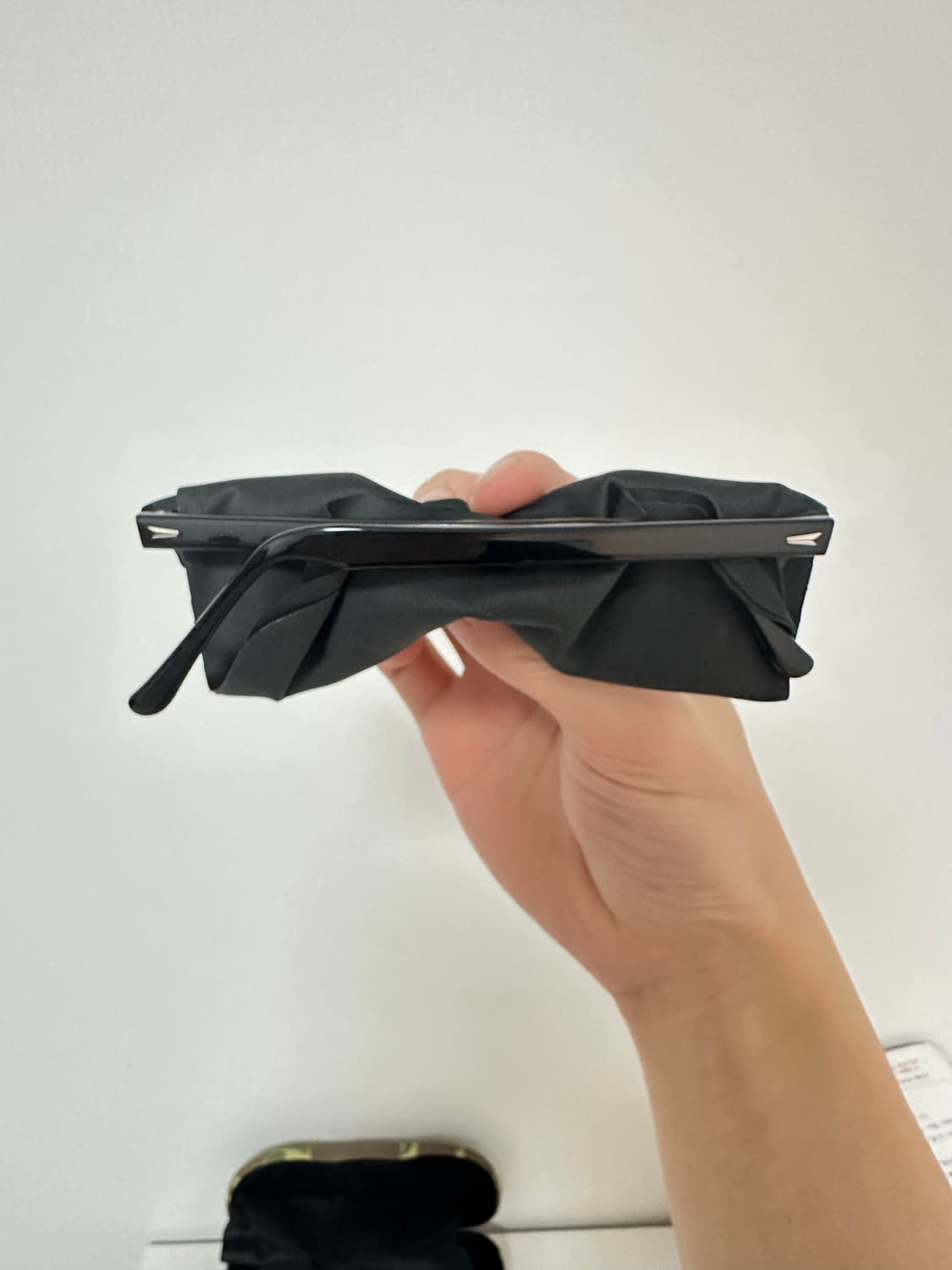 백산안경 린디브로우 블랙/실버 하금테 상품이미지6