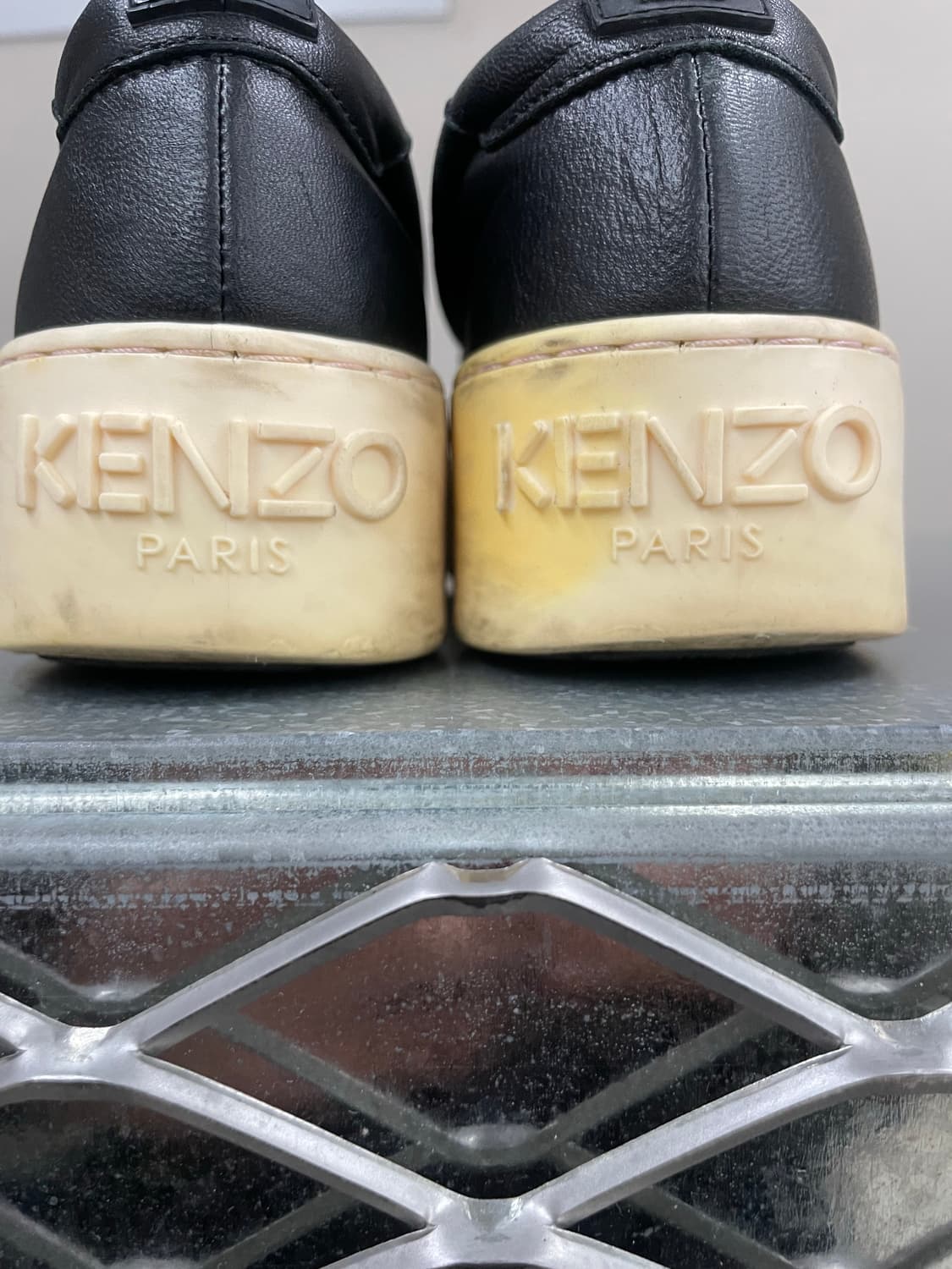 겐조 블랙 타이거 스웨이드 슬립온 35 상품이미지10