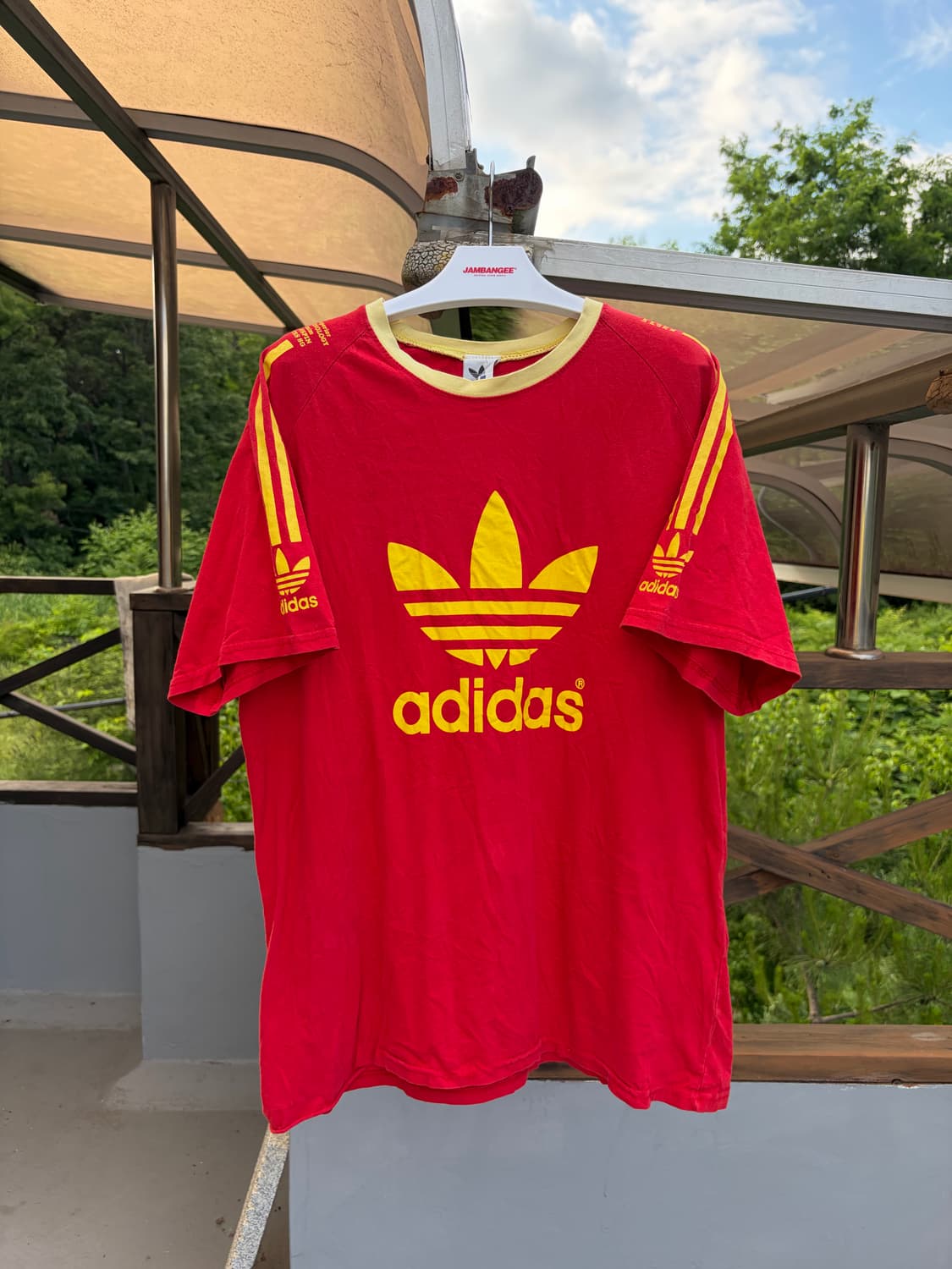 90s adidas 링거 티셔츠  상품이미지1