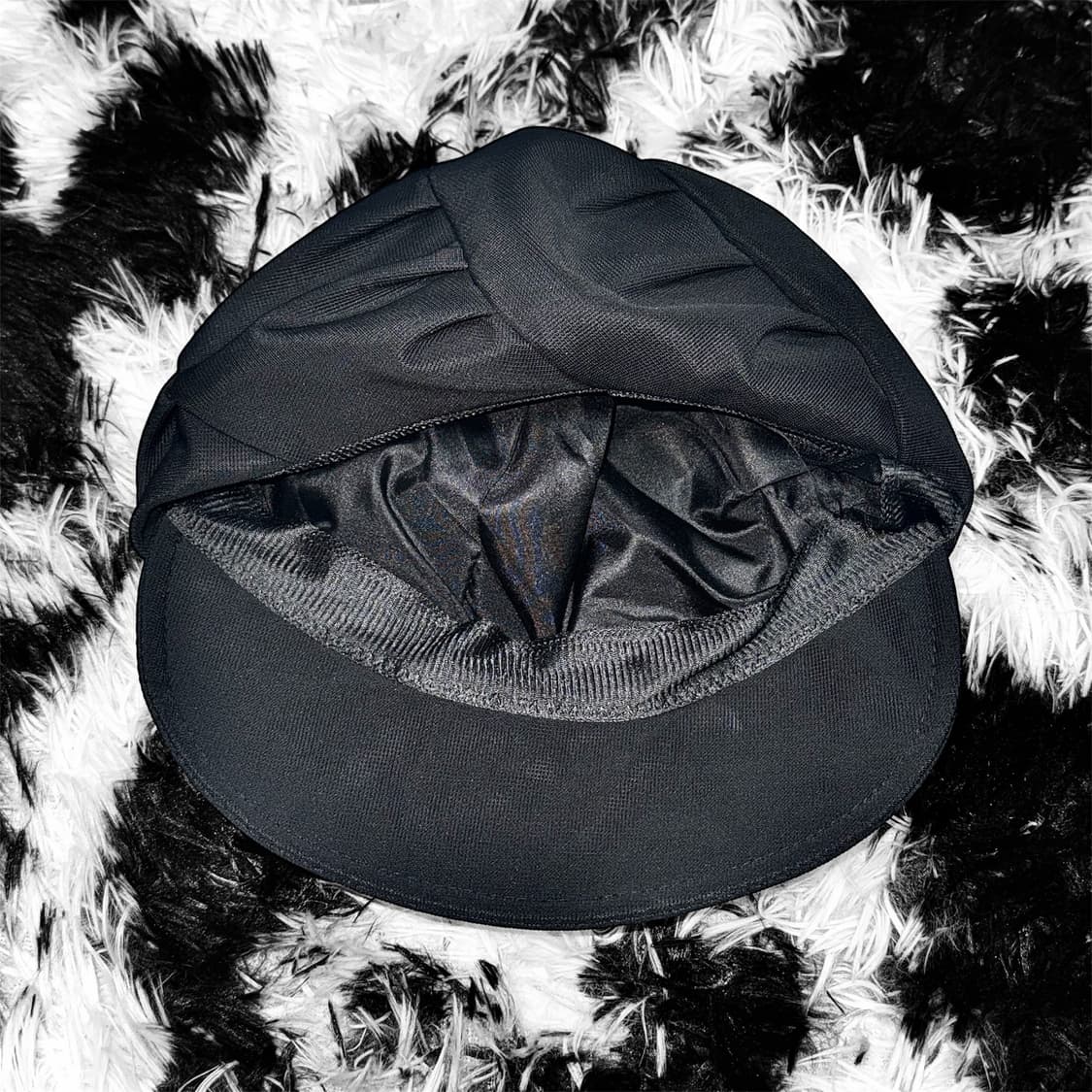 VINTAGE 빈티지 펑크 십자가 체인 블랙 햇 모자 상품이미지4