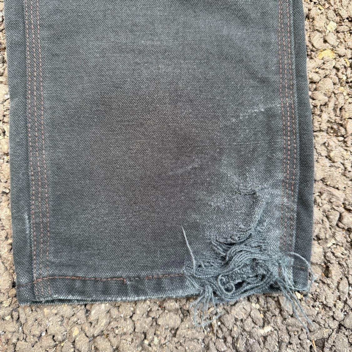 빈티지 칼하트 B11 BLK 싱글니 카펜터 팬츠 상품이미지5
