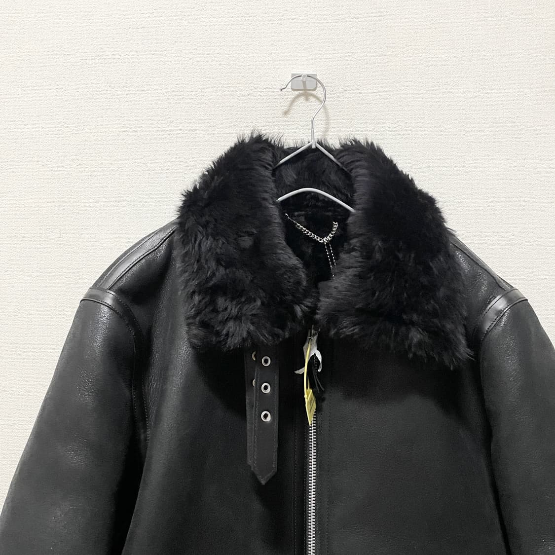 새상품 무스탕 천연양가죽 b-3 폭격기 잠바 아메카지 상품이미지2