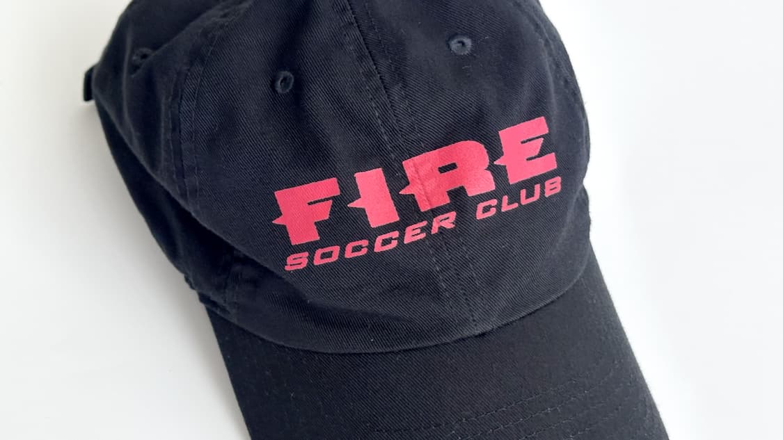 나이키 S1ZE 검정 블랙 볼캡 ‘Fire Soccer Club’ 상품이미지4