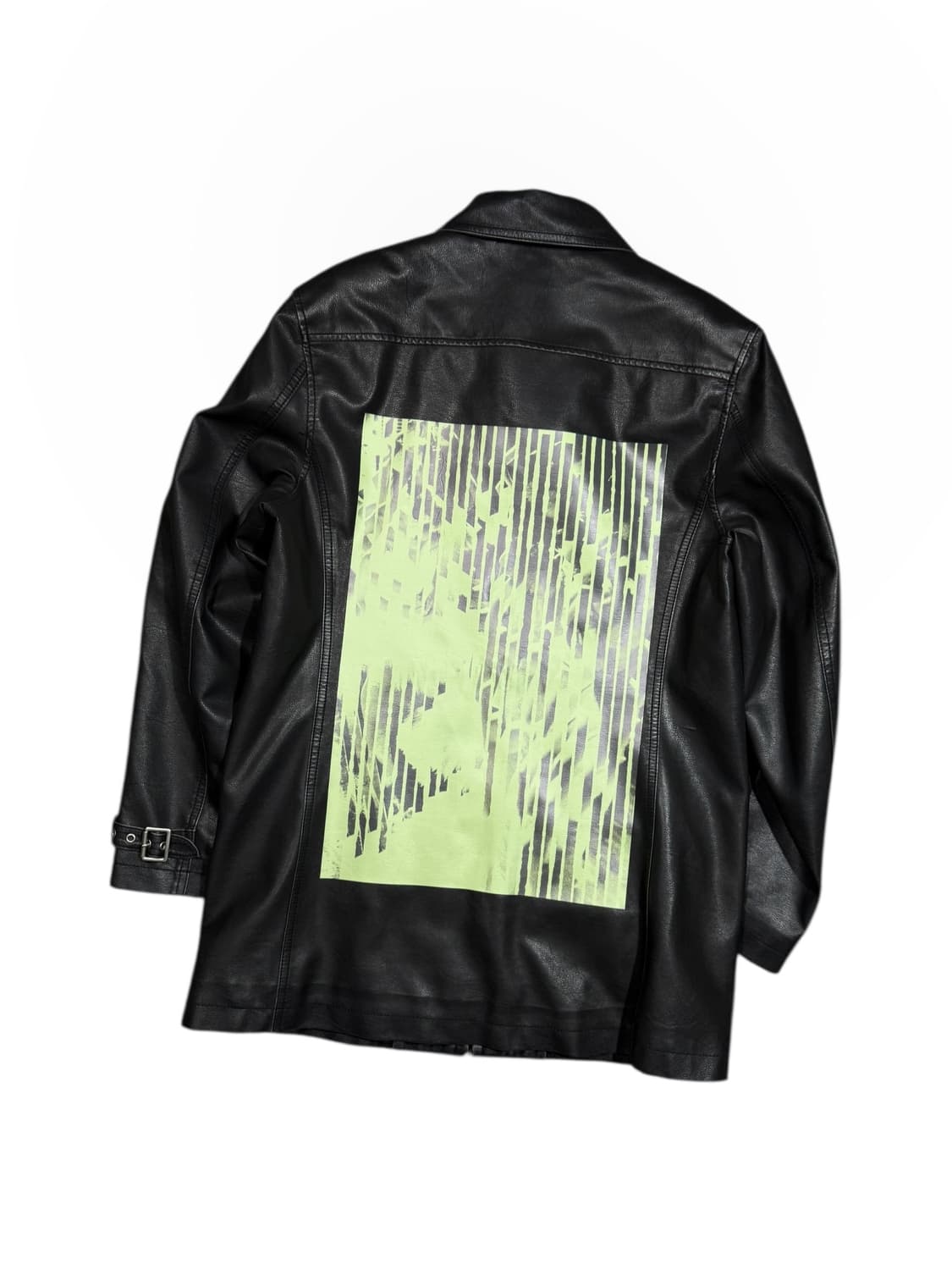 Theopen product 더오픈 프로덕트 에코 레더자켓 상품이미지1