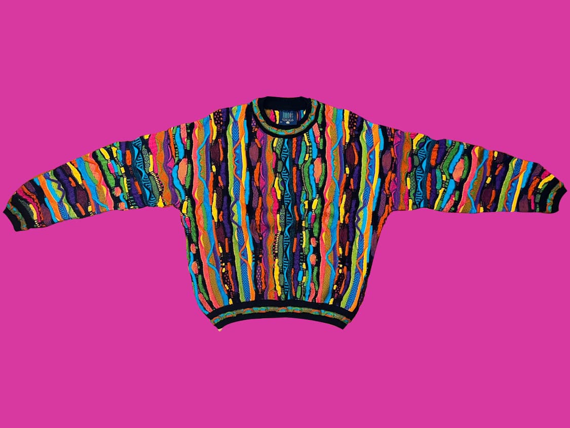 쿠지 스타일 니트 상품이미지1