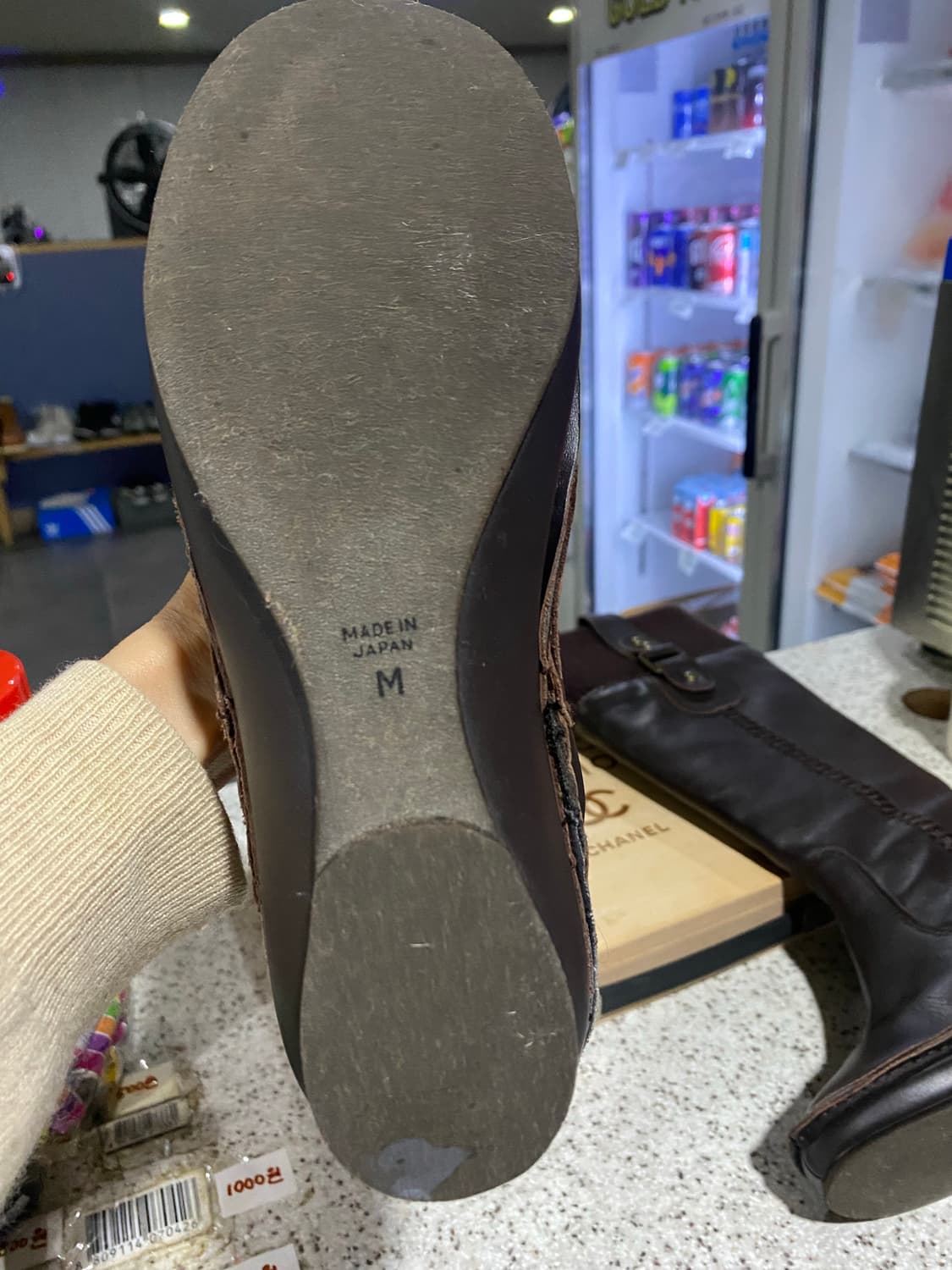 갈색 롱부츠 M 사이즈 상품이미지8