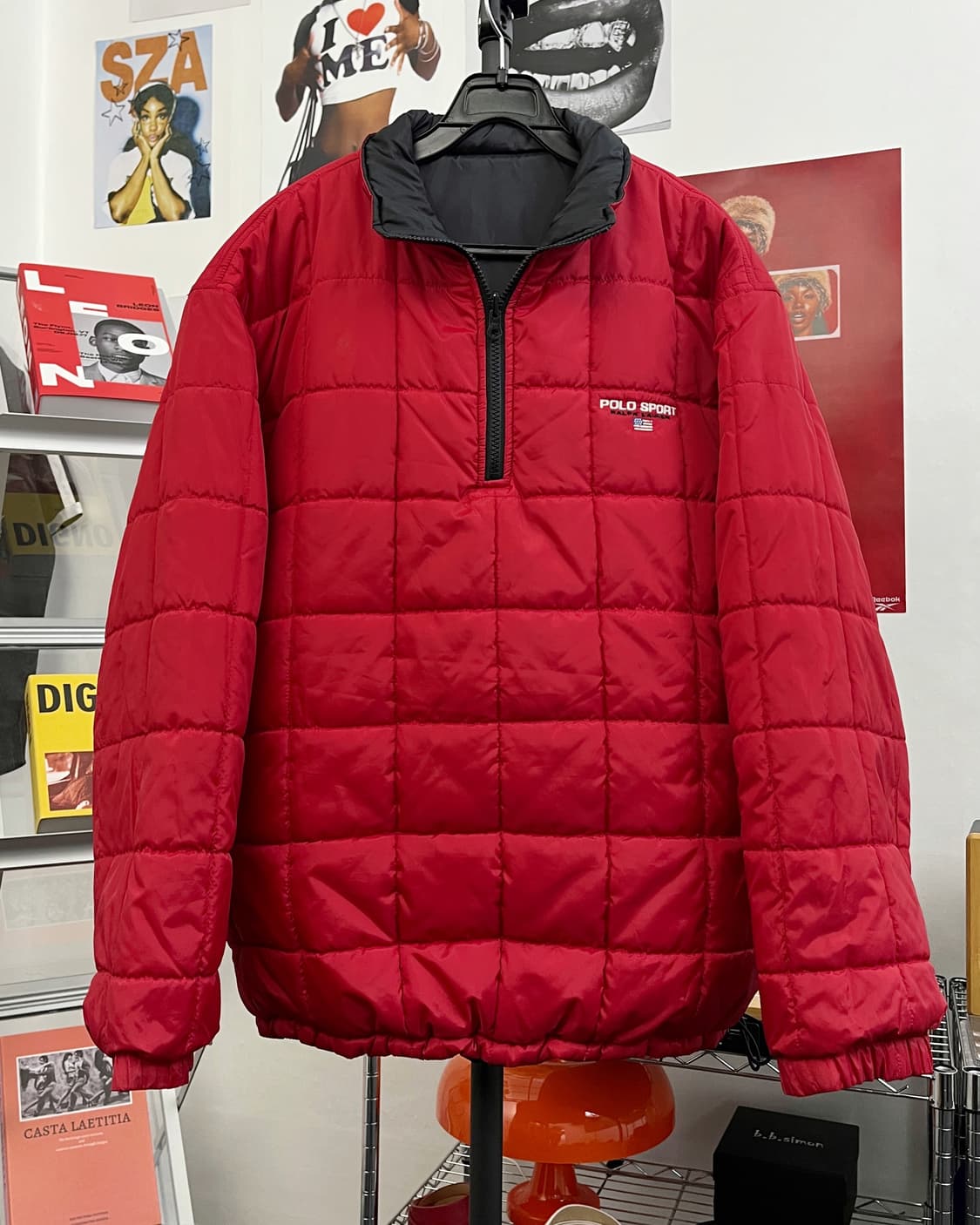 폴로스포츠 00s 리버시블 패디드 자켓 상품이미지5