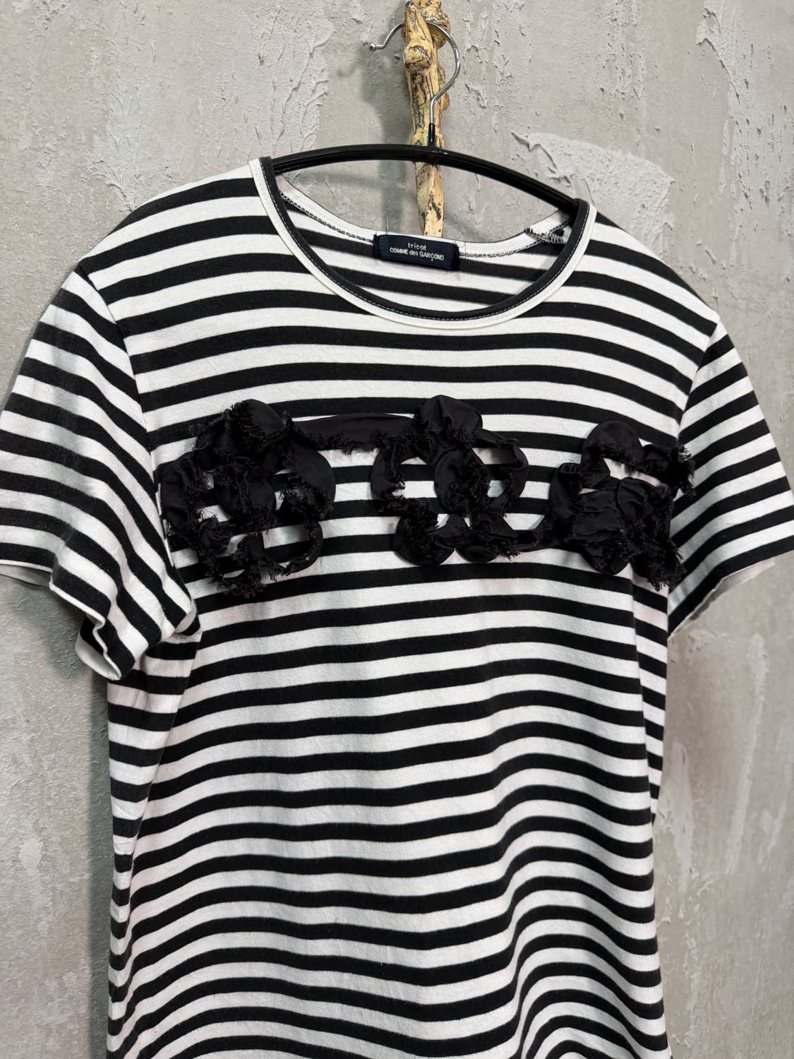 tricot CommedesGarcons Stripe Ruffle top 상품이미지2