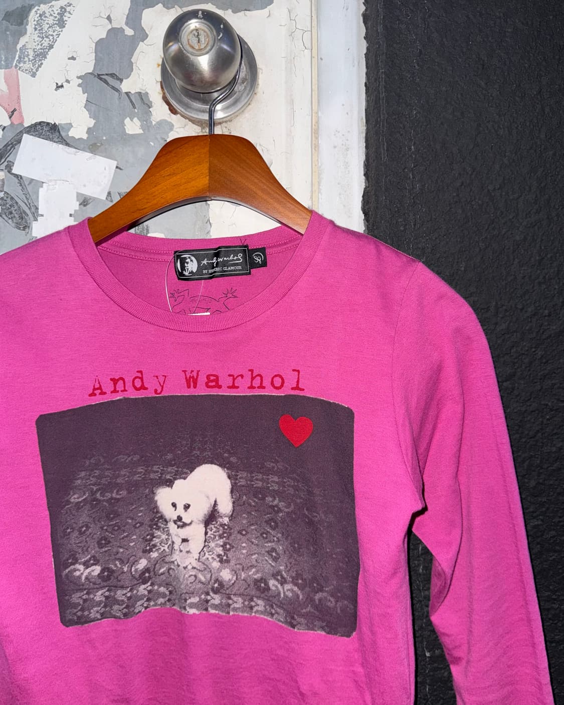 히스테릭 글래머 x 앤디워홀 롱슬리브  상품이미지7