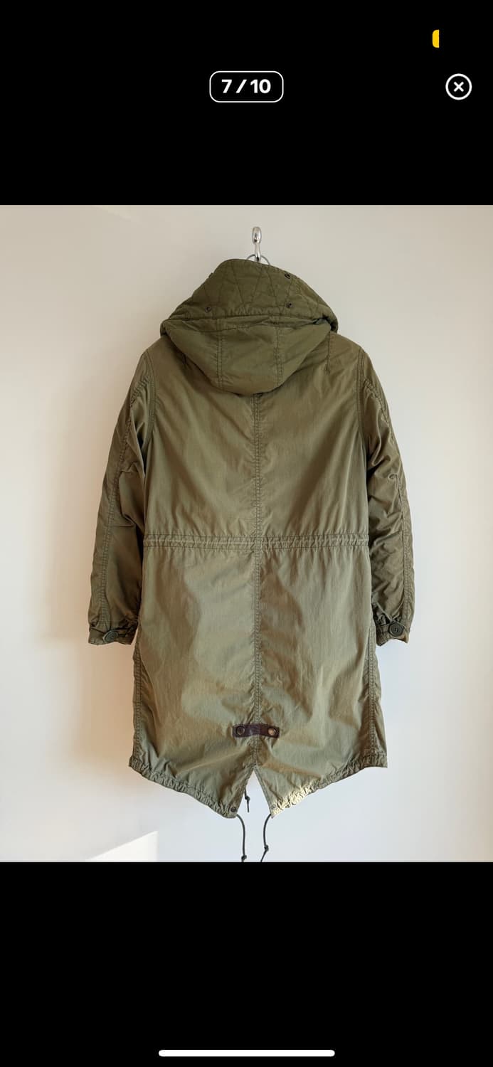 저널스탠다드 X 알파인더스트리 피쉬테일 야상 상품이미지2