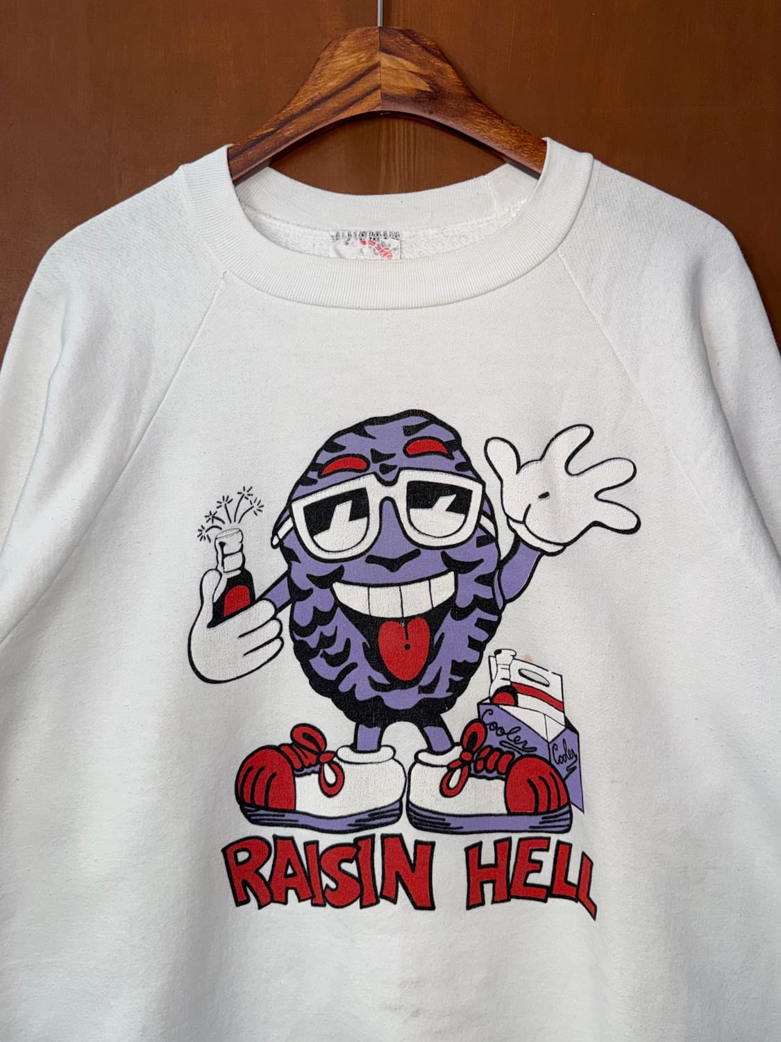 80s Raisin hell 스웻셔츠 상품이미지2
