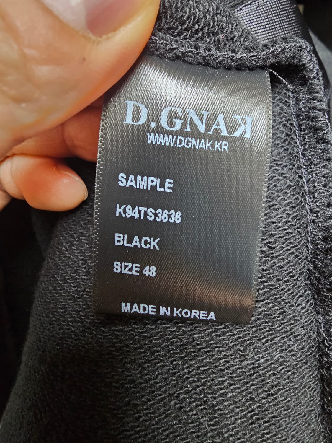 새상품 디그낙 컬렉션 후드 상품이미지6